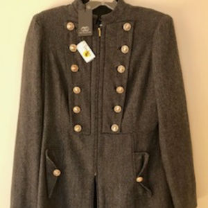 TART Collections Charcoal Grey Pea Coat